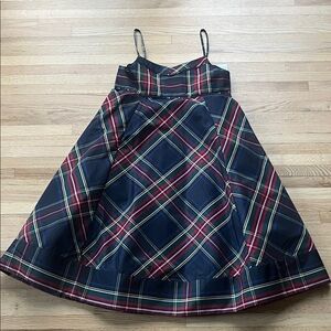 GAP Kids Tartan Plaid Party Dress, 14/16, NWT